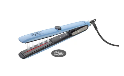 Kép Gamma Piú - Vapor Styler infrared hajegyenesítő gőzzel és infravörös fénnyel (kék)