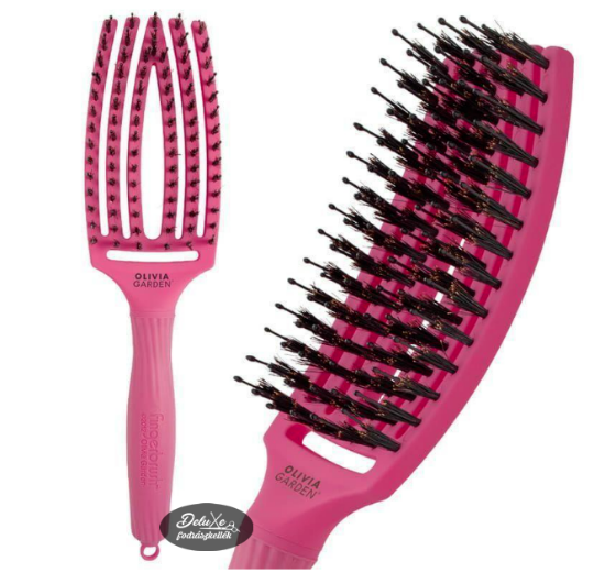 Olivia Garden - Fingerbrush Combo "M" bontókefe (hot pink) képe