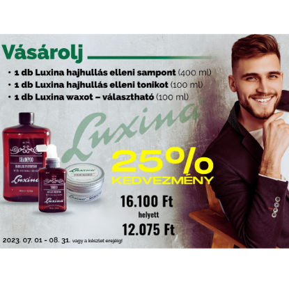 Kép AKCIÓ! Luxina - LOSS Hajhullás elleni termékek