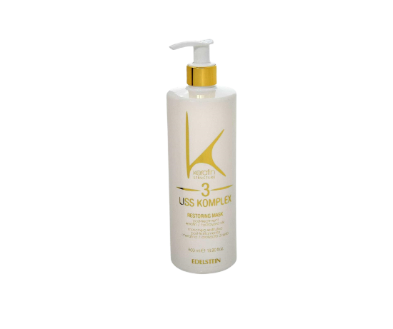 Keratin Structure - Liss Komplex 3 Helyreállító maszk (ph 3,5 savas) 500 ml képe