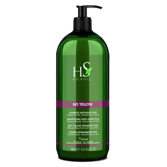 HS Milano - No Yellow - Hamvasító sampon 1000 ml  képe