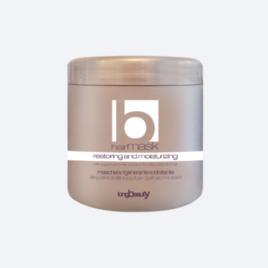 Beauty - Yoghurt & Milk protein - Regeneráló pakolás száraz hajra 1000 ml képe