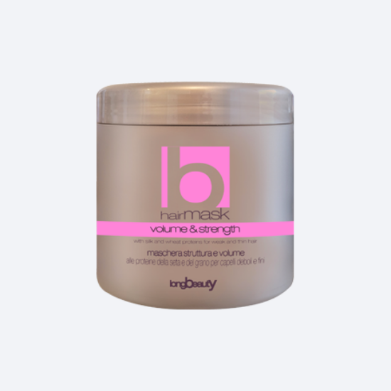 Beauty - Silk protein - Volumennövelő pakolás vékonyszálú hajakra 1000 ml képe