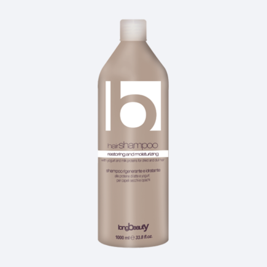 Beauty - Yoghurt & milk protein - Regeneráló sampon száraz hajra 1000 ml képe