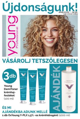 Kép Akció  - Young PLX DemiToner hajszínező festék 100 ml + ajándék Y-PLX krémhidrogén 