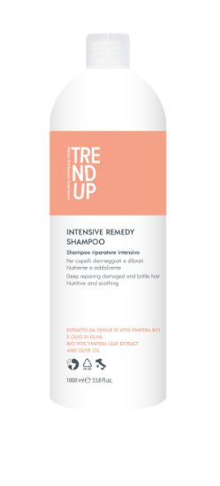 Trend Up - Intensive Remedy sampon sérült hajra növényi keratinnal 1000 ml képe