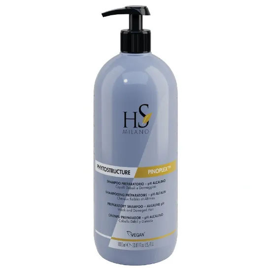 HS Milano - PinoPlex Előkészítő sampon (Lúgos pH) 1000 ml képe