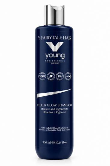 Young - Fairytale Filler Glow sampon száraz, sérült hajra 300 ml  képe